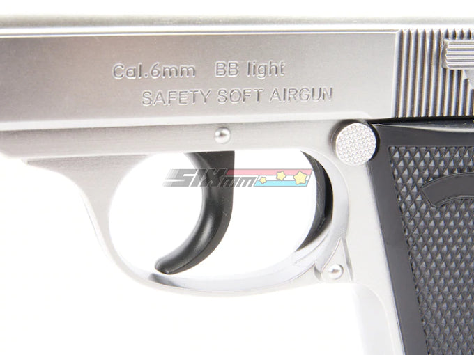 [Tokyo Marui] PPK Gindan Airsoft Spring Pistol[SV]