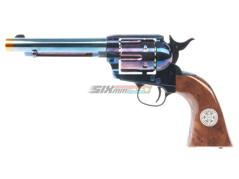 [Umarex] SAA .45 Co2 [GK Custom 6mm Ver.] Metal Revolver[BlueBrown]