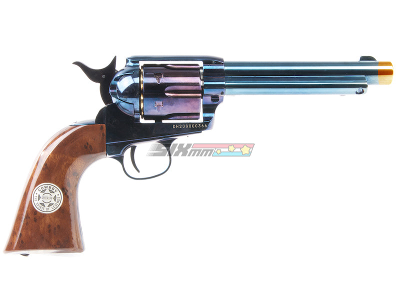 [Umarex] SAA .45 Co2 [GK Custom 6mm Ver.] Metal Revolver[BlueBrown]