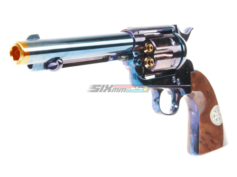 [Umarex] SAA .45 Co2 [GK Custom 6mm Ver.] Metal Revolver[BlueBrown]