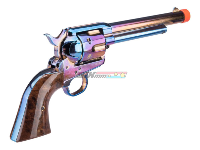 [Umarex] SAA .45 Co2 [GK Custom 6mm Ver.] Metal Revolver[BlueBrown][Cowboy Police Ver.]