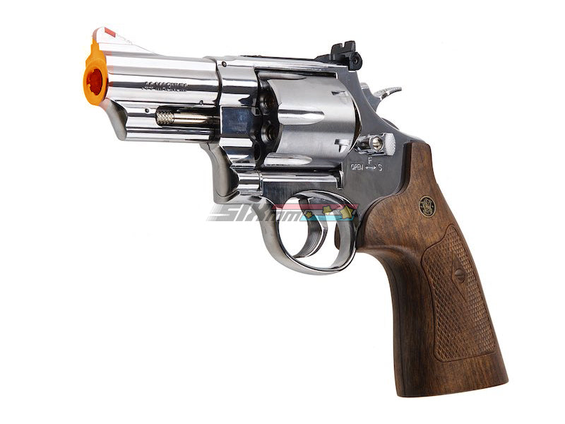 [Umarex][by WinGun] S&W M29 Airsoft CO2 Revolver[6mm Ver.][Brown & Silver][3inch]