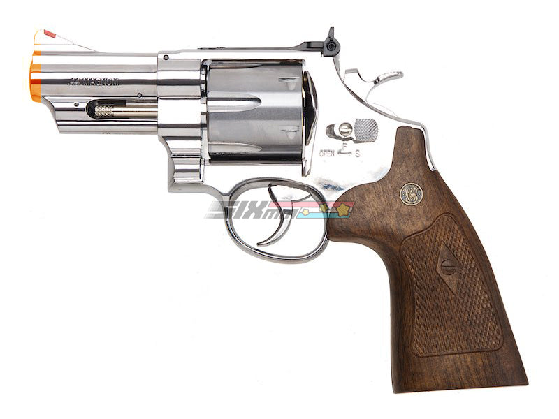 [Umarex][by WinGun] S&W M29 Airsoft CO2 Revolver[6mm Ver.][Brown & Silver][3inch]