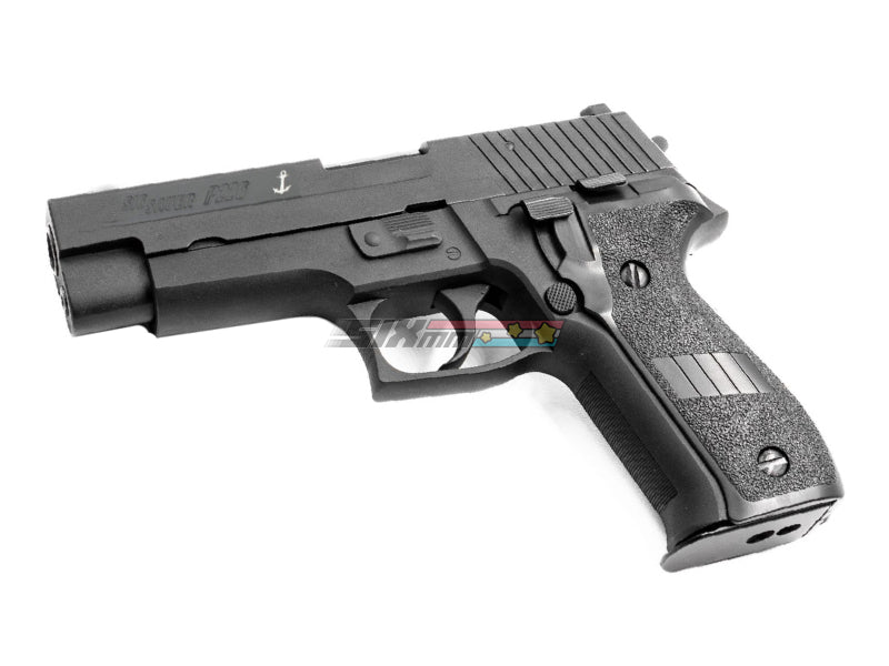 [WE-TECH] FULL METAL MK25 F226 GBB PISTOL[WO RAILED VER.][BLK]