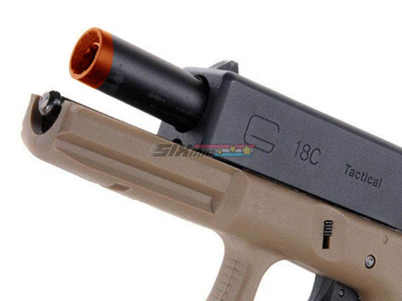 [WE-Tech] 18C GBB Pistol Gun[Gen. 4][TAN]