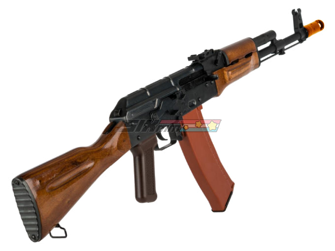 [WE-Tech] AK74 with Fixed Stock GBB Rifle[Real Wood][Full Travel Bolt]