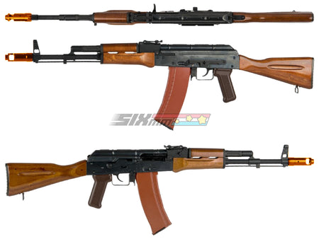 [WE-Tech] AK74 with Fixed Stock GBB Rifle[Real Wood][Full Travel Bolt]