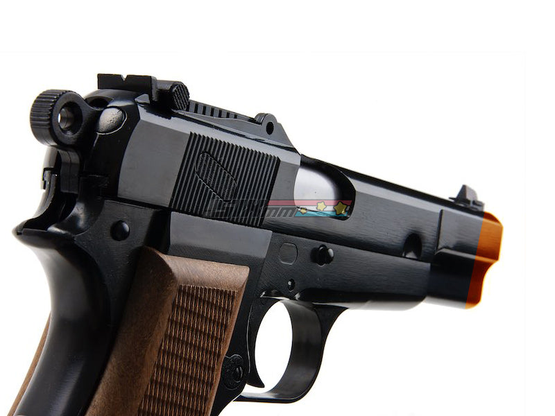 [WE-Tech] Browning HI POWER MK1 GBB Pistol W/ Fixed Stock[BLK]