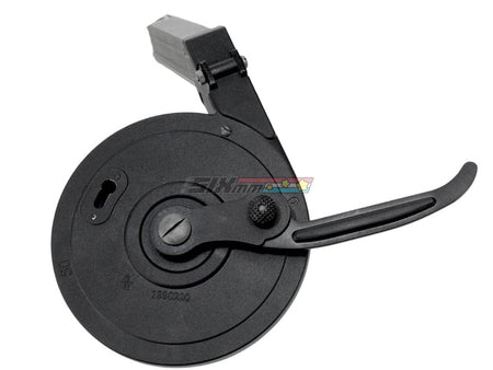 [WE-Tech] Drum Magazine[For P08 Luger GBB Series][50rds][BLK]