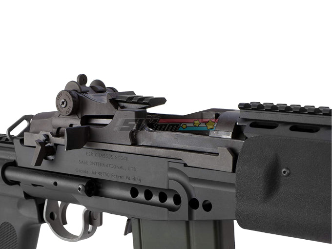 [WE-Tech] EBR Open-bolt Gas Blow Back Rifle With Marking [BLK]