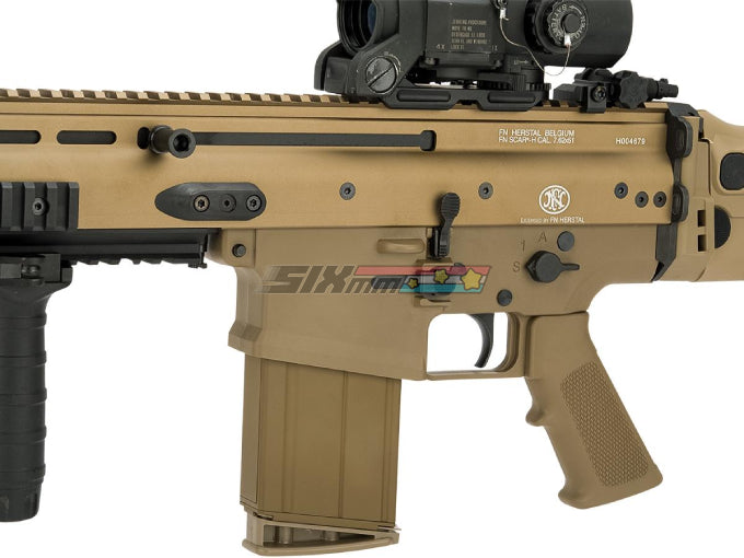 [WE-Tech] FN Herstal SCAR-H CQC GBB Airsoft Gun[Licensed[Tan]