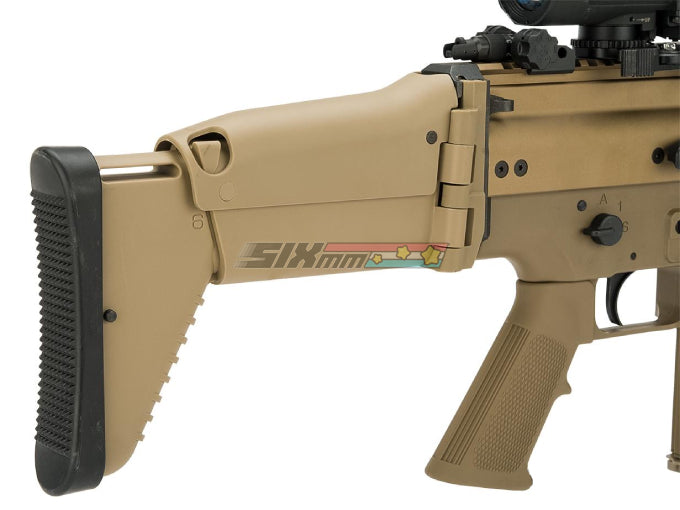 [WE-Tech] FN Herstal SCAR-H CQC GBB Airsoft Gun[Licensed[Tan]