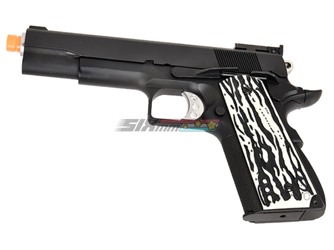[WE-Tech] Full Metal 1943 Airsoft GBB Pistol W Pattern Grip[Ver. C][BLK]