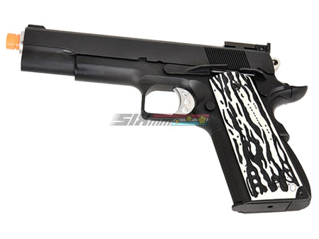 [WE-Tech] Full Metal 1943 Airsoft GBB Pistol W Pattern Grip[Ver. C][BLK]