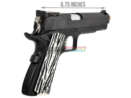 [WE-Tech] Full Metal 1943 Airsoft GBB Pistol W Pattern Grip[Ver. C][BLK]