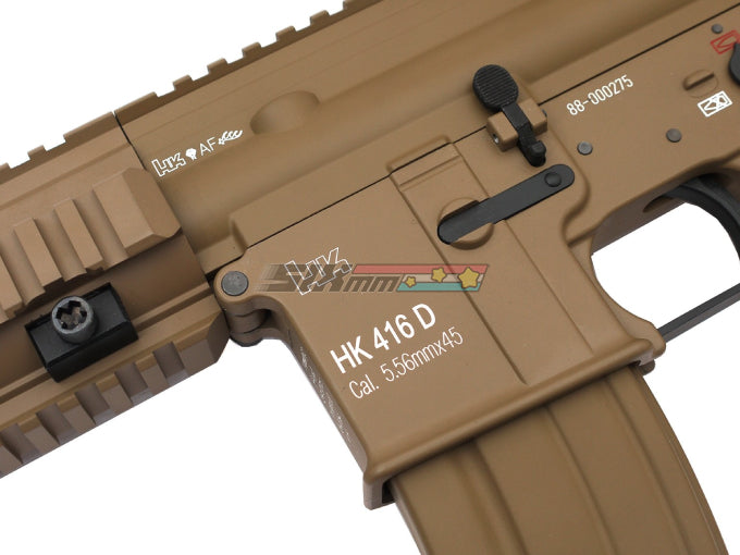 [WE-Tech] Full Metal HK416D Open-Bolt GBB Rifle [Tan]