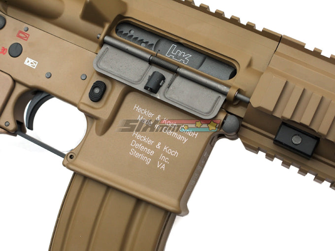 WE-Tech] Full Metal HK416D Open-Bolt GBB Rifle [Tan] – SIXmm (6mm)