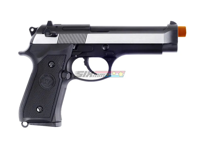 [WE-Tech] Full Metal M9  M92 Airsoft GBB Pistol[Dual Tone  Black Grip]