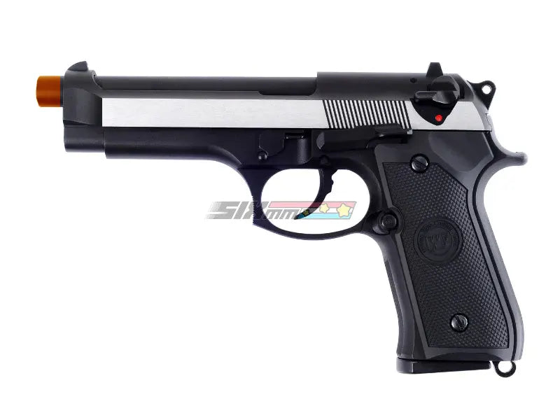 [WE-Tech] Full Metal M9  M92 Airsoft GBB Pistol[Dual Tone  Black Grip]