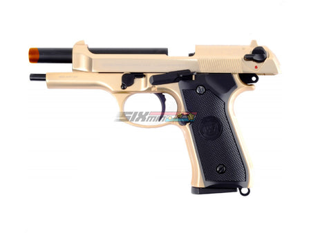 [WE-Tech] Full Metal M9 / M92 Airsoft GBB Pistol [Gold]
