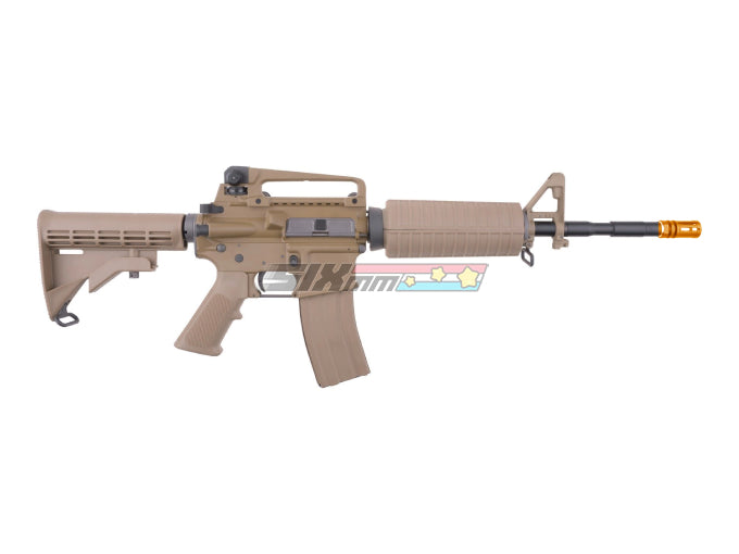 [WE-Tech] Full Metal Open-Bolt M4A1 GBB Rifle [Without Marking] [TAN]