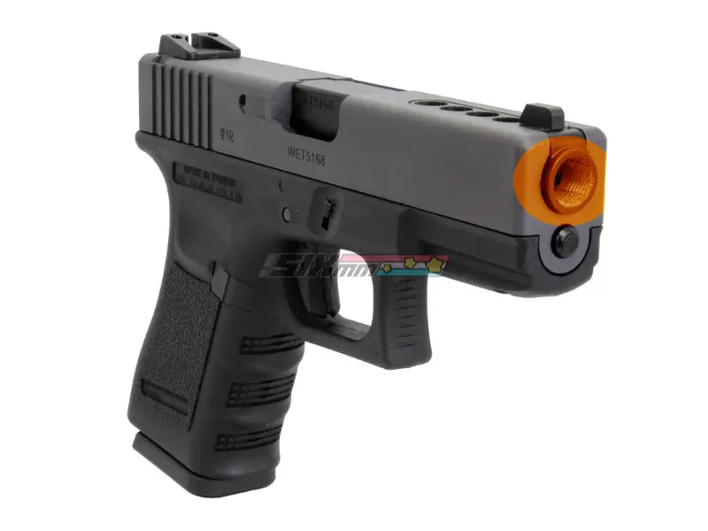 [WE-Tech] Full Metal Side G23 FullySemi Auto GBB Pistol[BLK]