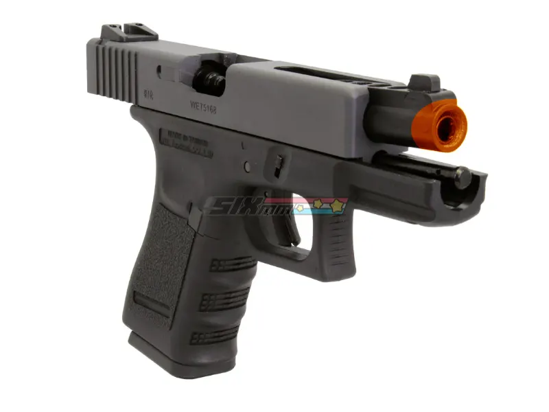 [WE-Tech] Full Metal Side G23 FullySemi Auto GBB Pistol[BLK]