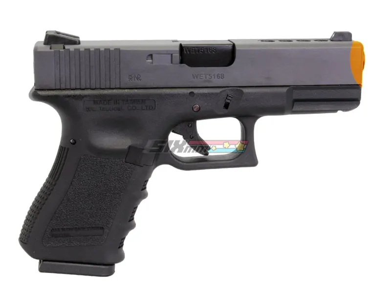 [WE-Tech] Full Metal Side G23 FullySemi Auto GBB Pistol[BLK]