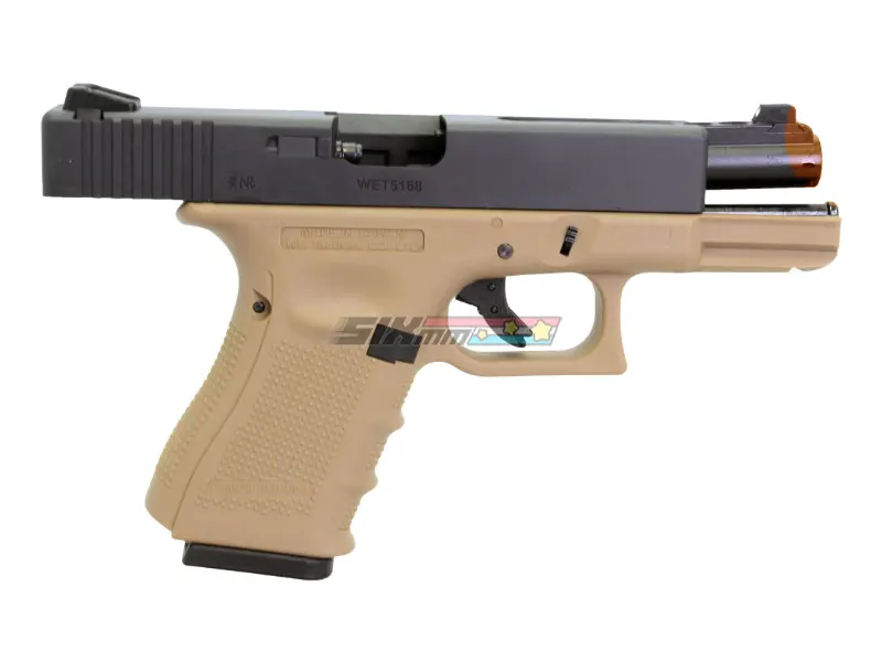 [WE-Tech] Full Metal Side G23 FullySemi Auto GBB Pistol [WE Marking] [Gen.4][DE]