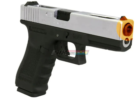 [WE-Tech] Full Metal Side Model 18C 2 Tone FullySemi Auto GBB Pistol Silver 2Tone [GEN 4] [SV]