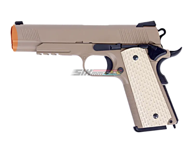 [WE-Tech] Fully Metal 1911 Kimber Desert Warrior [Without Marking][Tan]