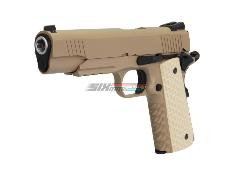 [WE-Tech] Fully Metal M1911 Kimber Desert Warrior [Without Marking][Tan]
