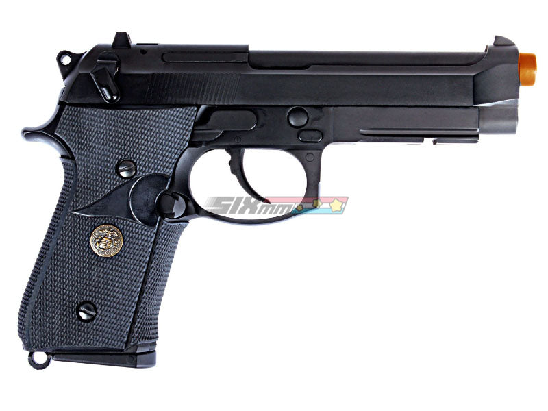 [WE-Tech] Fully Metal M9A1 Airsoft GBB Pistol [Rubber Grip]
