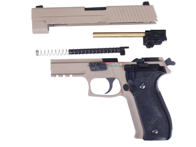 [WE-Tech] Fully metal F226 MK25 Railed Airsoft GBB Pistol [DE]