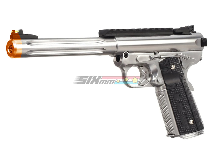 [WE-Tech] Galaxy Premium 1911 GBB Airsoft Pistol[SV W Black Grip Cover]