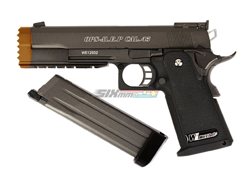 [WE-Tech] H011 HI-CAPA 5.2 Full Metal GBB Pistol [BLK] [Type R] [Marking]