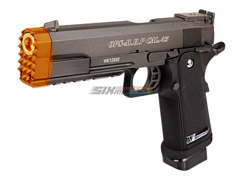 [WE-Tech] H011 HI-CAPA 5.2 Full Metal GBB Pistol [BLK] [Type R] [Marking]