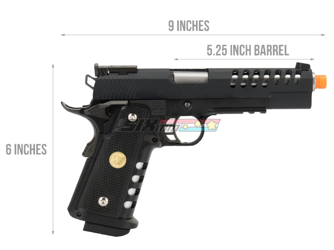[WE-Tech] H015 HI CAPA 5.1 K Full Metal GBB Pistol[Ver. K Lightened][BLK]