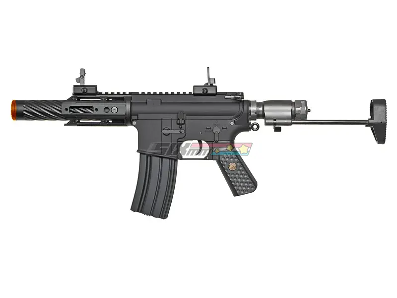 [WE-Tech] M4 R5C Honey Badger Airsoft AEG Gun[BLK]