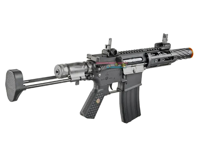 [WE-Tech] M4 R5C Honey Badger Airsoft GBB Gun[BLK]