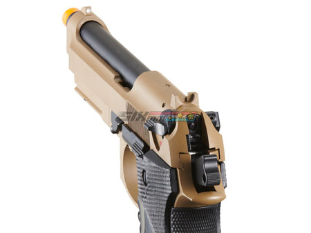 [WE-Tech] M9A1 AIRSOFT GBB PISTOL [Rubber Grip][Navy Seal][TAN]