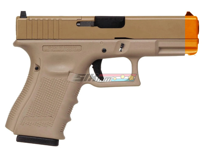 [WE-Tech] MODEL 19 MOS Airsoft GBB Pistol[GEN.4][TAN]