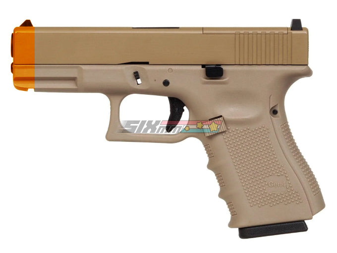 [WE-Tech] MODEL 19 MOS Airsoft GBB Pistol[GEN.4][TAN]