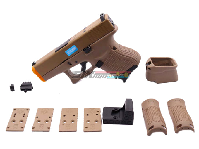 [WE-Tech] MODEL 27 MOS Airsoft GBB Pistol[GEN.3][TAN]