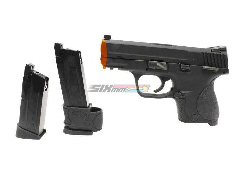 [WE-Tech] M&P9 Compact Toucan GBB Airsoft Pistol Gun [1mag][Mini] [BLK]