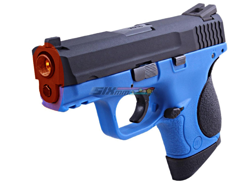 [WE-Tech] M&P Toucan GBB Airsoft Pistol Gun [2mags][Mini] [BLK/BLU]