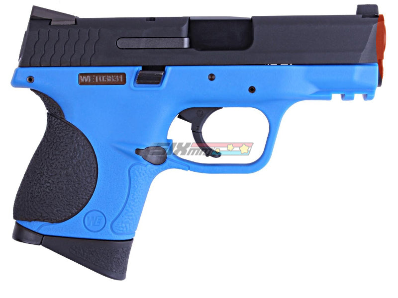[WE-Tech] M&P Toucan GBB Airsoft Pistol Gun [2mags][Mini] [BLK/BLU]