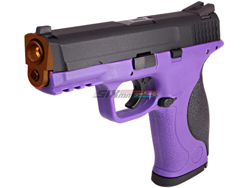 [WE-Tech] M&P Toucan GBB Airsoft Pistol [BLK/ Purple]