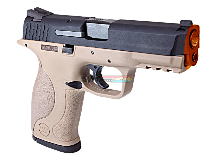 [WE-Tech] M&P Toucan GBB Pistol Airsoft Gun [BLK TAN]
