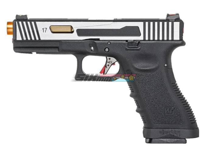 [WE-Tech] Model 17 HI-SPEED GBB Airsoft Pistol [BLK SV]